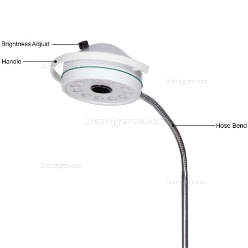 KWS&reg; KD-2012D-3 Medizinische Chirurgische LED Schattenlose Lampe (Grundtyp, Stehtyp)